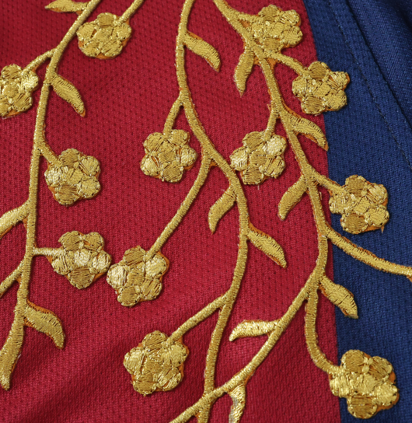 2014  2015  retro  Barcelona home embroidery Fan version