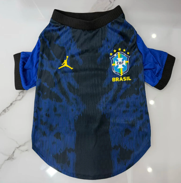 2026 World Cup Brazil  Pet dog  jersey