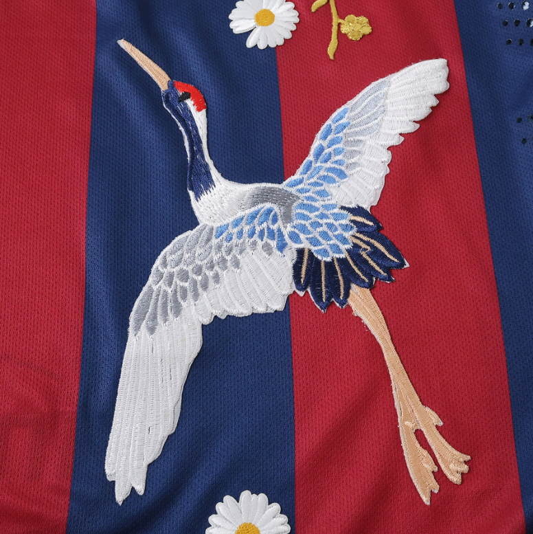 2014  2015  retro  Barcelona home embroidery Fan version