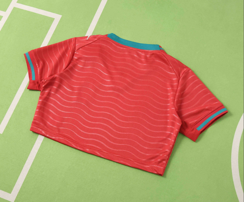 2026 World cup Portugal home  women Cropped Jersey