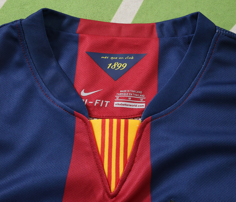 2014  2015  retro  Barcelona home embroidery Fan version
