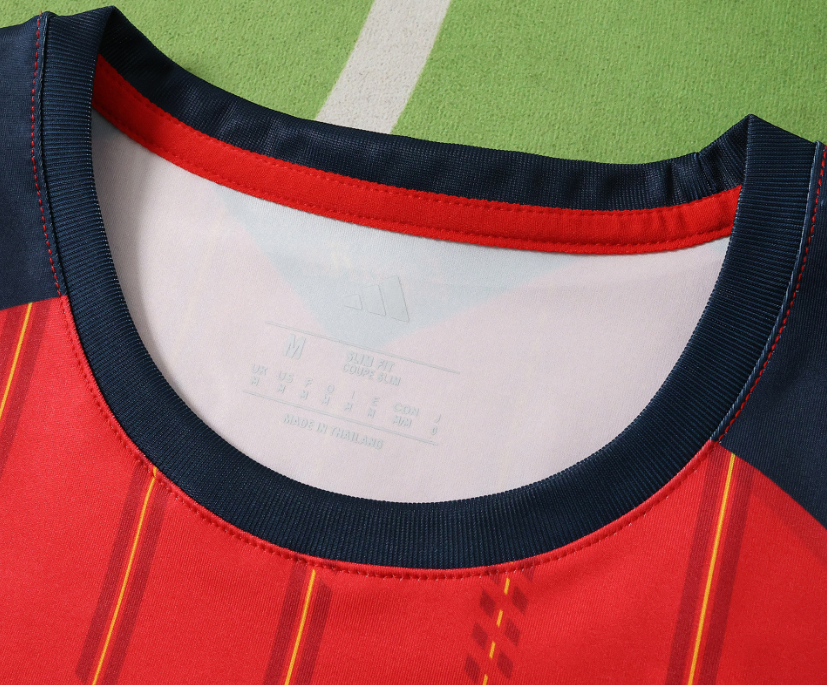 2026 World cup Spain home  women Cropped Jersey VEST