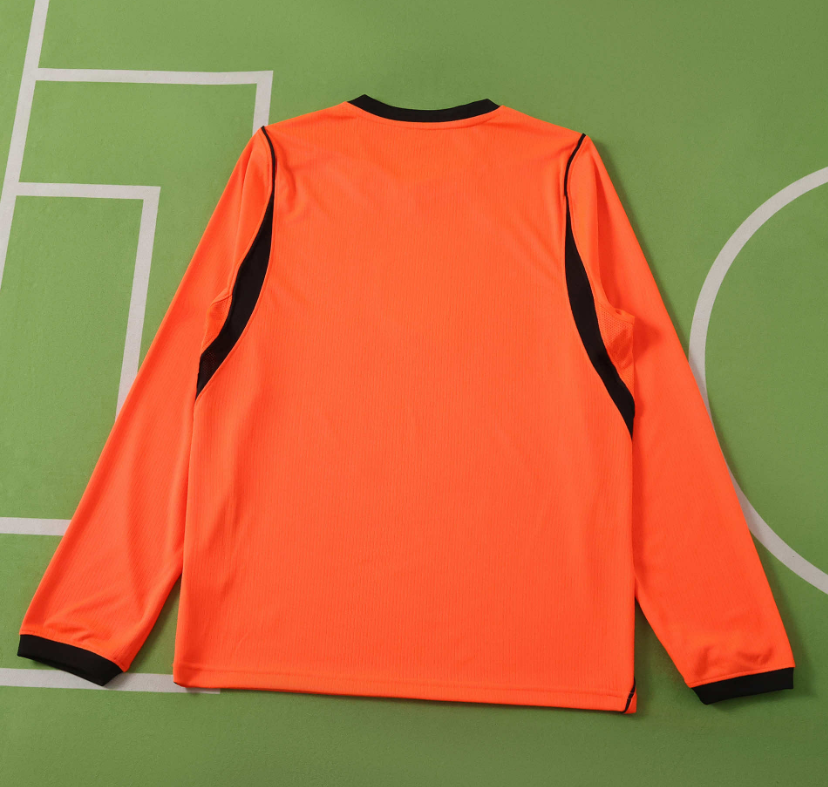 2026 World Cup Netherlands Home  Jersey fan version long sleeves