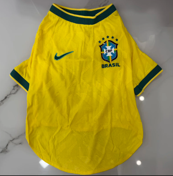 2026 World Cup Brazil  Pet dog  jersey