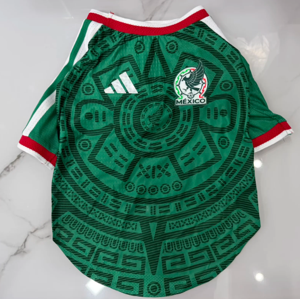 2026 World Cup Mexico  Pet dog  jersey