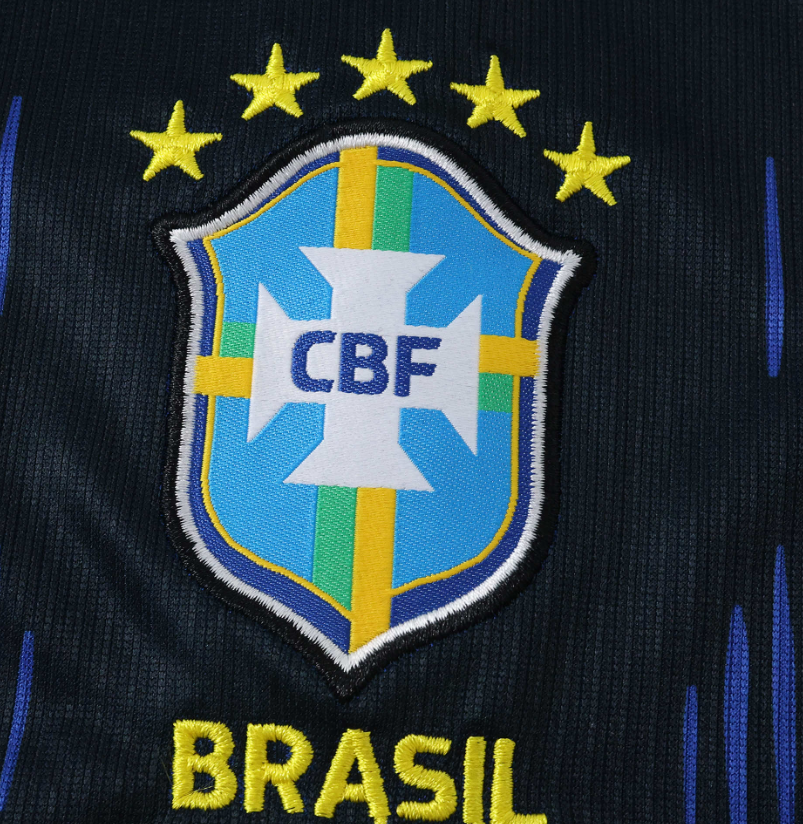 2026 World cup Brazil Away women Cropped Jersey