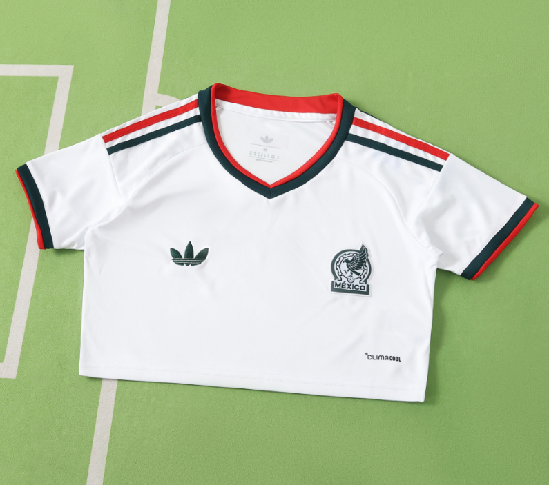 2026 World cup Mexico away women Cropped Jersey