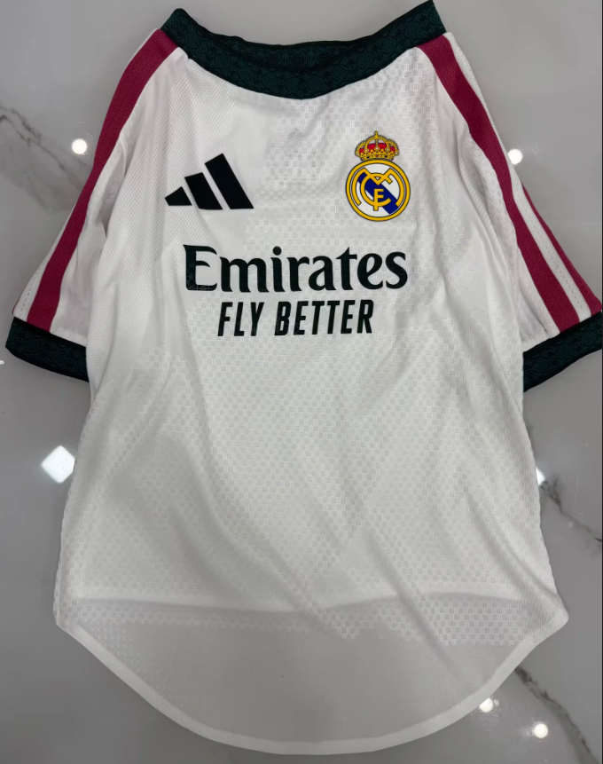 2026 2027 Real Madrid Pet dog  jersey