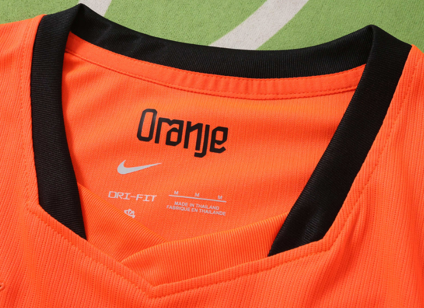 2026 World Cup Netherlands Home  Jersey fan version long sleeves