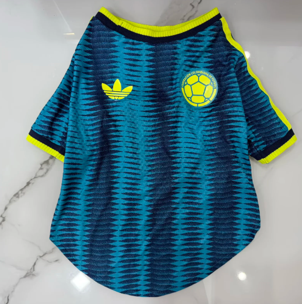 2026 World Cup Colombia  Pet dog  jersey