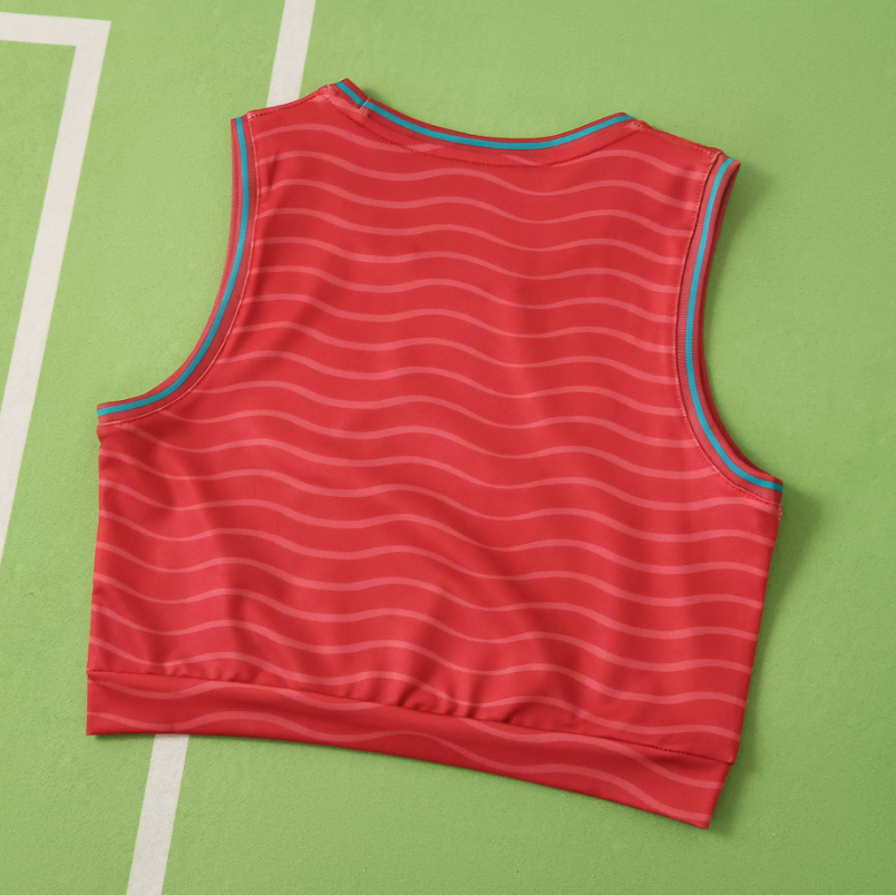 2026 World cup Portugal  home  women Cropped Jersey VEST