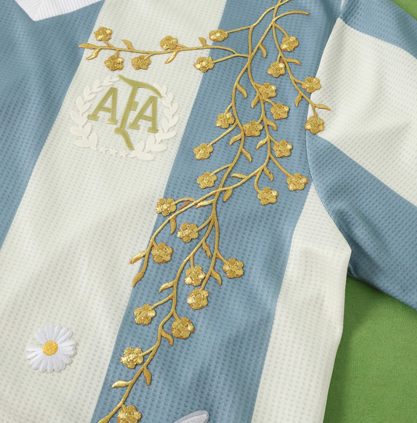 Argentina 50th anniversary embroidery Player version