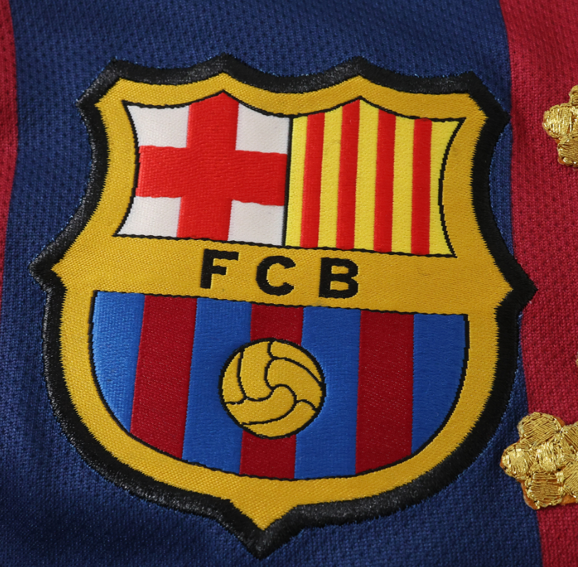 2014  2015  retro  Barcelona home embroidery Fan version