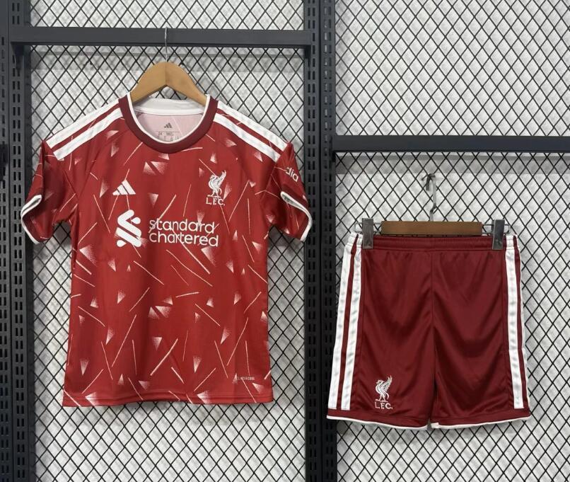 2026 2027  Liverpool Home Kids Kits