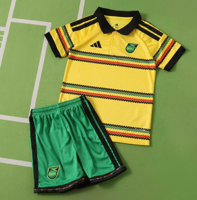 2026 World cup Jamaica Home  soccer Jersey kids kits