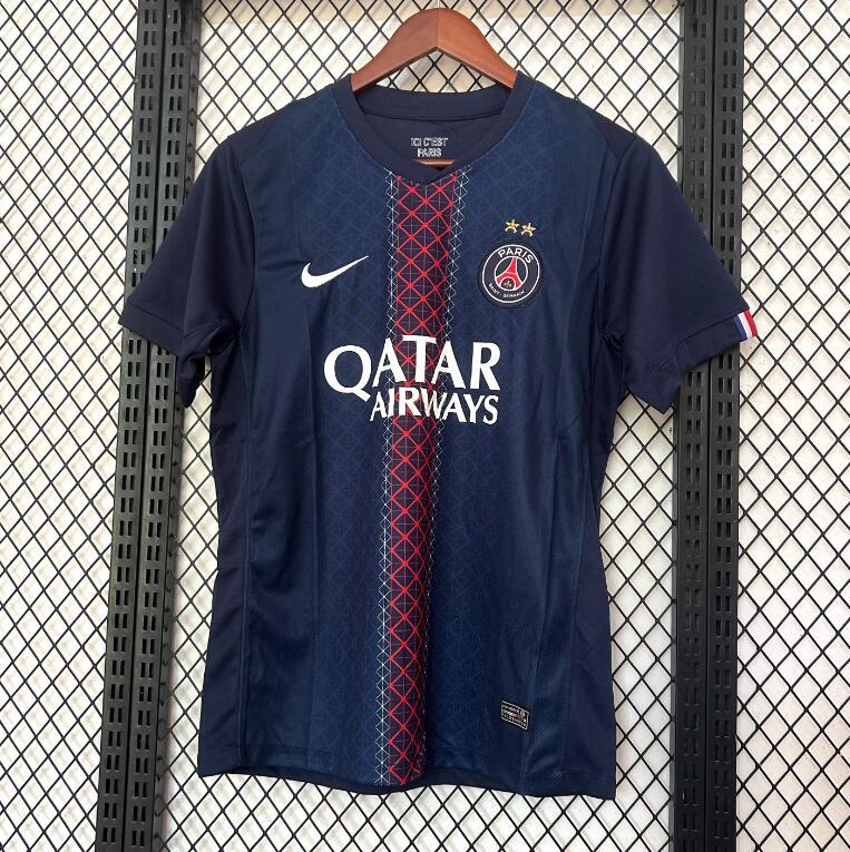 2025 2026  Paris PSG  HOME 2 STAR Jersey Fan Version