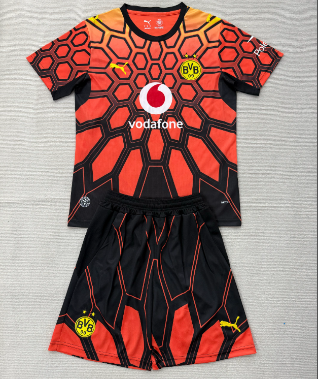 2026 2027  Borussia Dortmund   GK Kids  kits orange