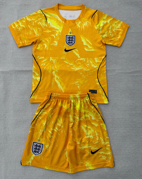 2026 World Cup  England GK Kids  kits  yellow