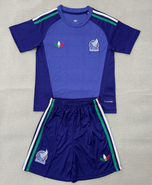 2026 World Cup  Mexico GK Kids  kits  Purple