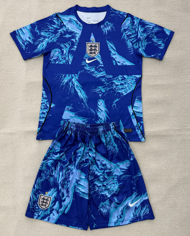 2026 World Cup  England GK Kids  kits  blue