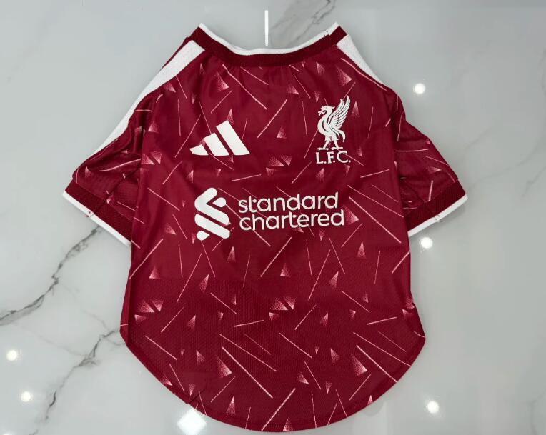 2026 2027 Liverpool Pet dog  jersey