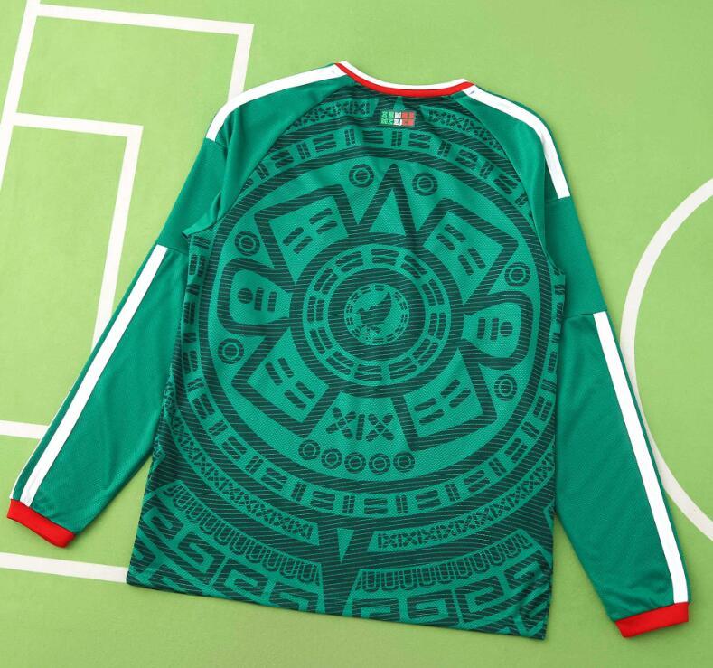 2026 World cup Mexico Home long   soccer Jersey  fan version
