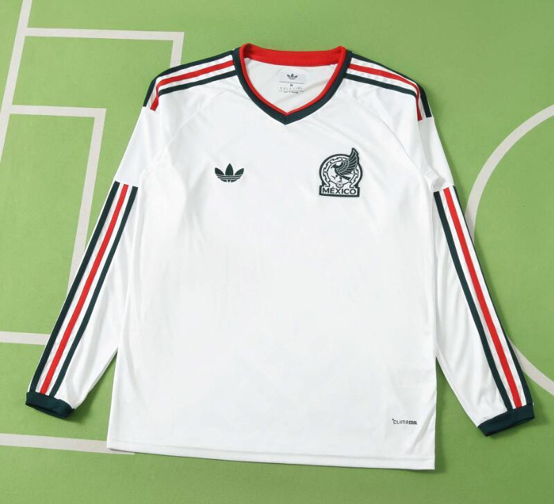 2026 World cup Mexico Away long   soccer Jersey  fan version