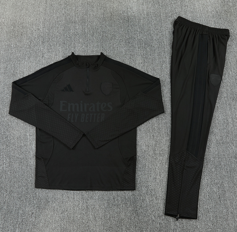 2026 2027  Arsenal adult  kids  tracksuit  training suit long sleeves  balck