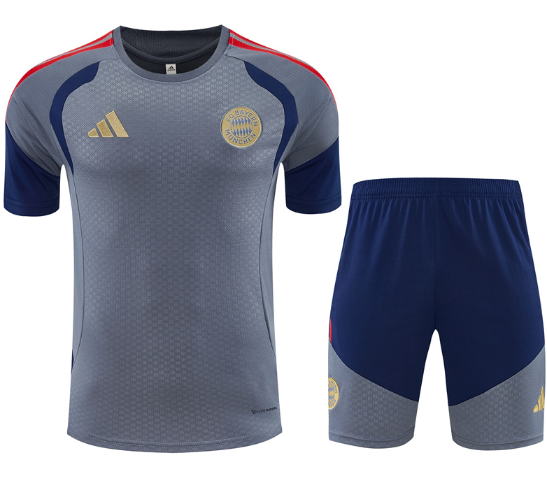 2026 2027 Bayern Munich adult  kids  tracksuit  training suit  short  sleeves set white