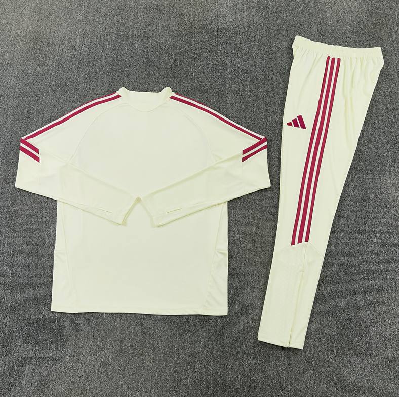2026 2027  Real Madrid adult  kids  tracksuit  training suit long sleeves white