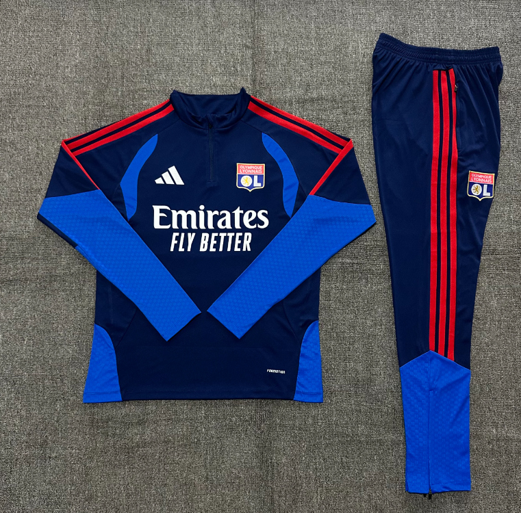 2026 2027  Lyon adult  kids  tracksuit  training suit long sleeves