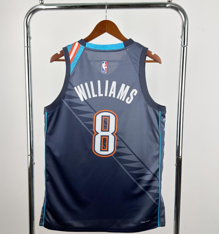 2026 NBA Oklahoma City Thunder 8 Williams