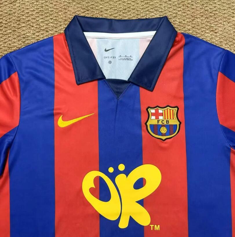 2026 2027 Barcelona Collaboration OR  Jersey Fan Version WEI HAI
