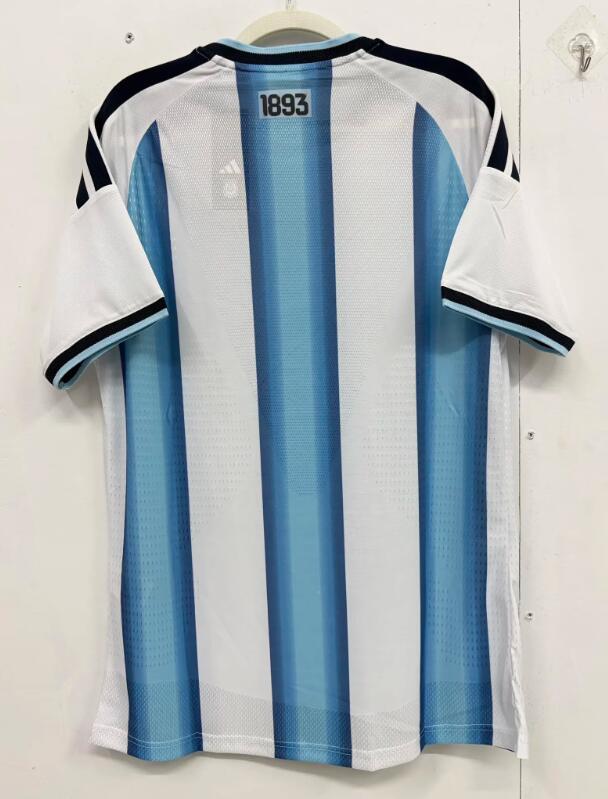 2026 Argentina home  anniversary embroidery Player version