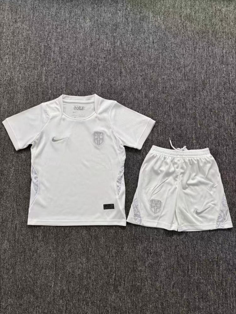 2026 World cup Norway 3rd  best quality soccer Jersey kids kits sets