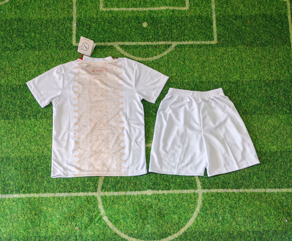 2026 World cup MOROCCO away best quality soccer Jersey kids kits sets