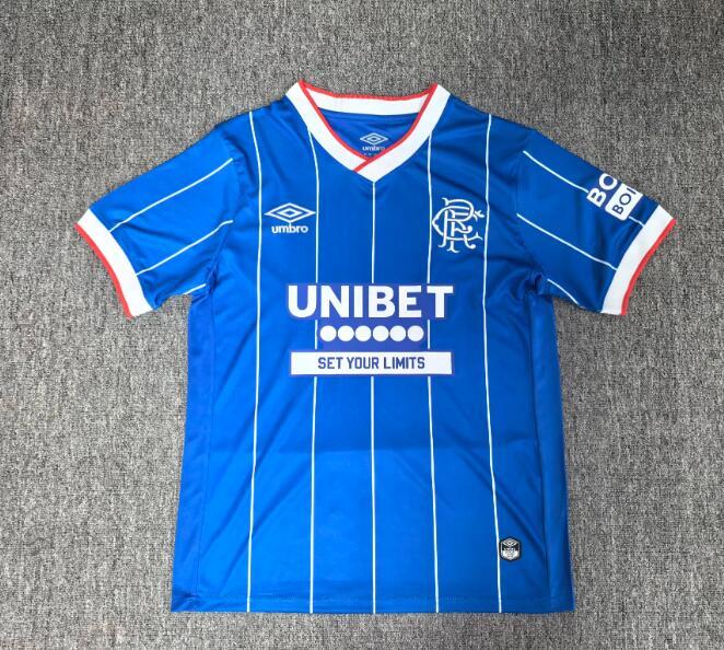 2026 2027  Glasgow    Rangers  Home  Fan Version Jersey
