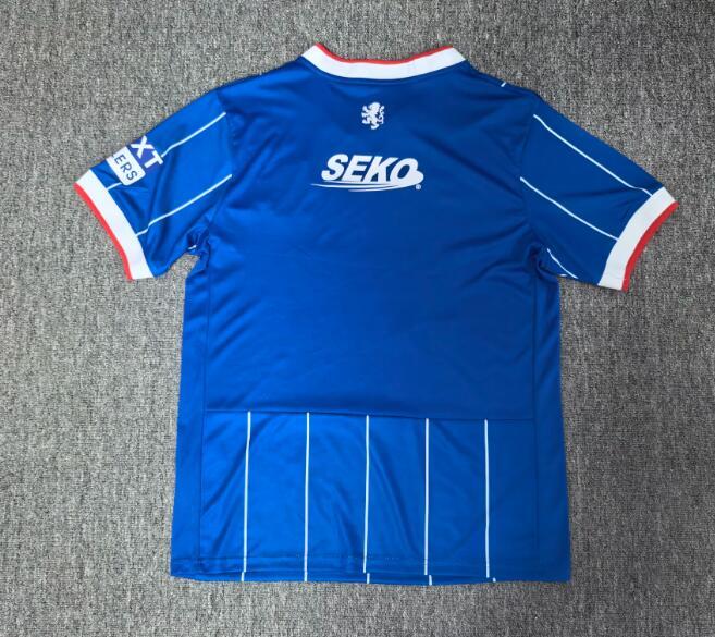 2026 2027  Glasgow    Rangers  Home  Fan Version Jersey