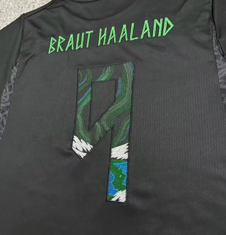 2026 World cup Norway Away embroidery  BRAUT HAALAND  fan version