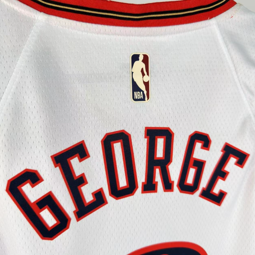 2026 NBA Philadelphia 76ers  Retro white #8 George