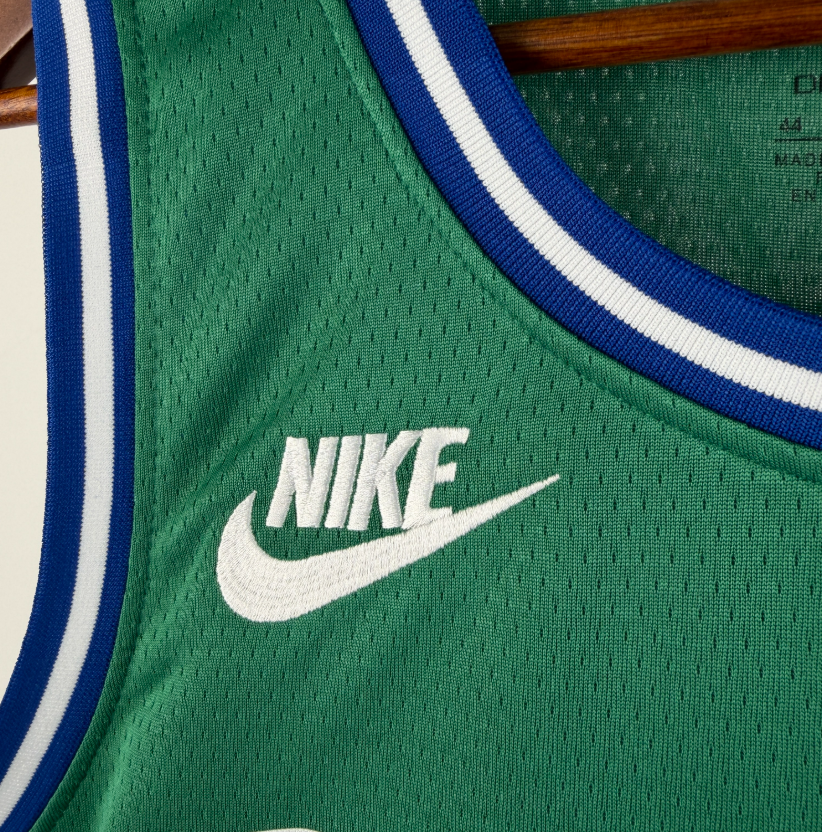 2026 NBA  Dallas Mavericks Retro Green #77 Luka Doncic