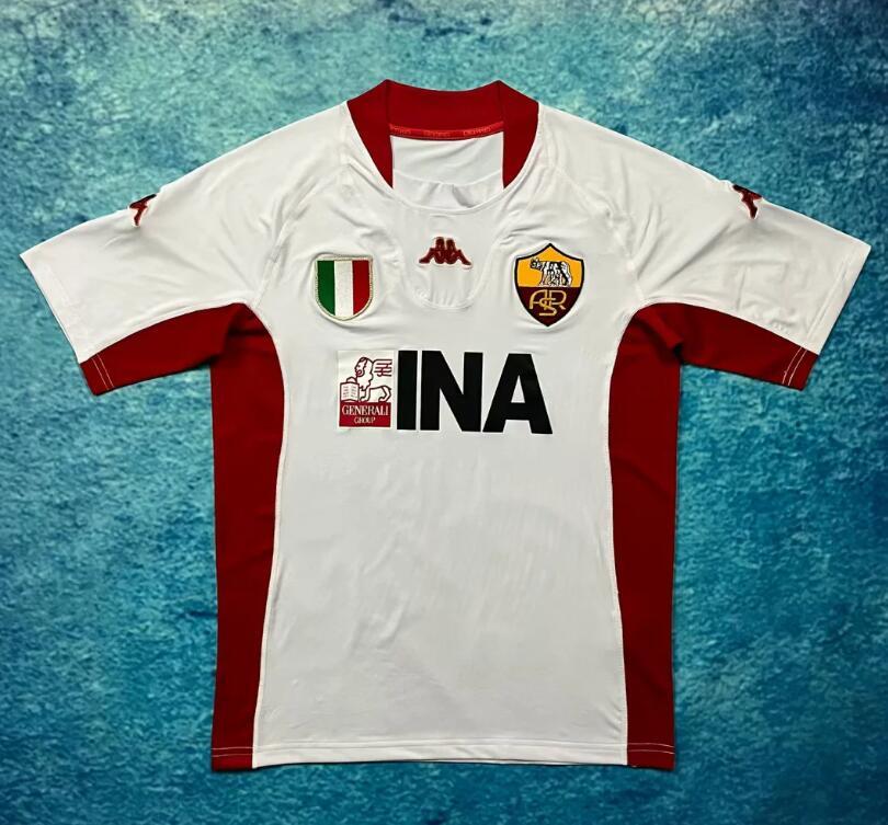 2001 2002  Retro  AS Roma  Away  jersey