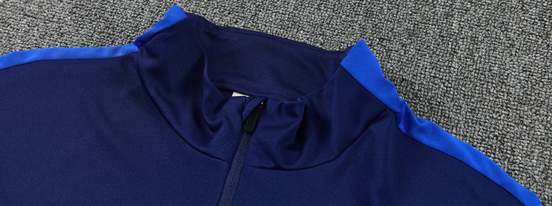 2026 World cup france adult  kids  tracksuit  training suit long sleeves blue