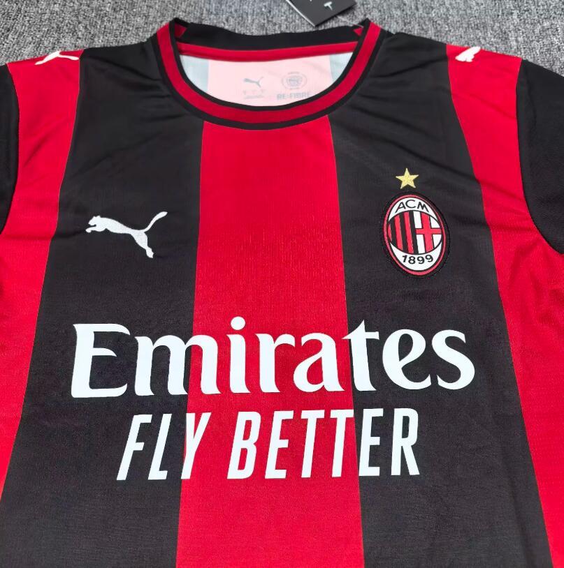 2026 2027 AC Milan Home Jersey  fan version