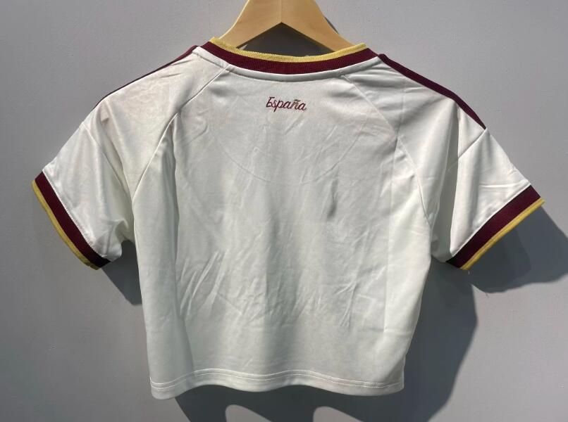 TWO STAR 2026 World cup Spain Away women Cropped Jersey