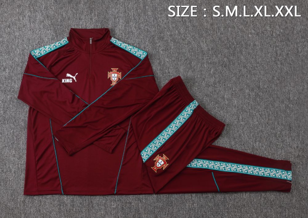 2026 World cup Portugal adult  kids  tracksuit  training suit long sleeves   B26073#