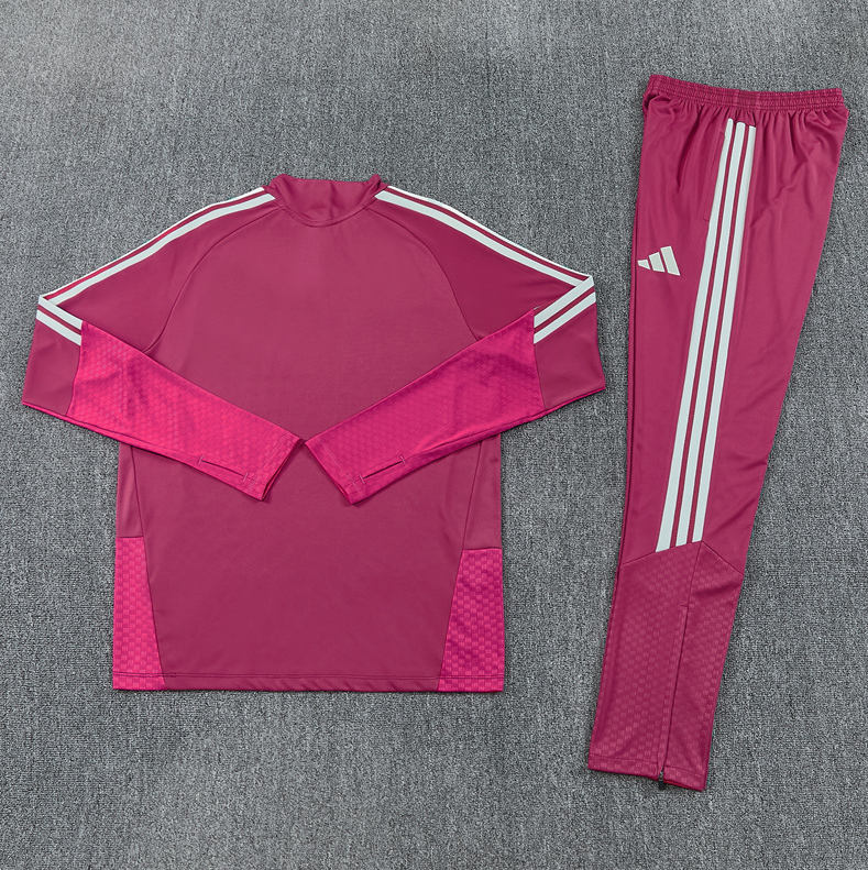 2026 2027  Real Madrid adult  kids  tracksuit  training suit long sleeves  Rose-pink