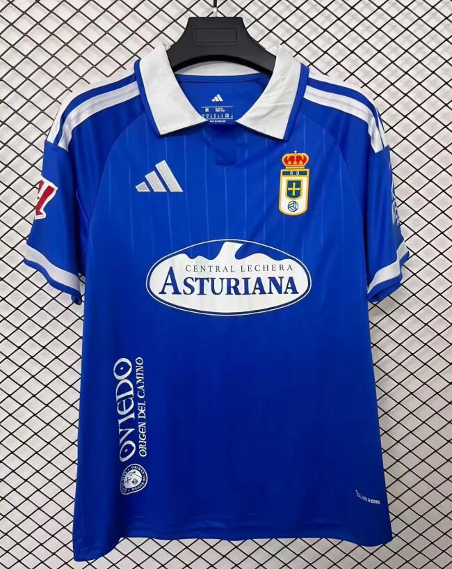 2026 2027  Real Oviedo Home Jersey Fan Version