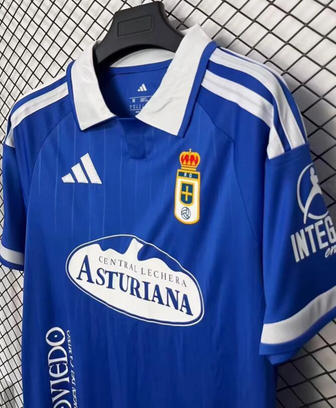 2026 2027  Real Oviedo Home Jersey Fan Version