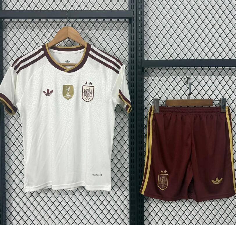 TWO STAR 2026 World cup Spain Away  Jersey kids kits